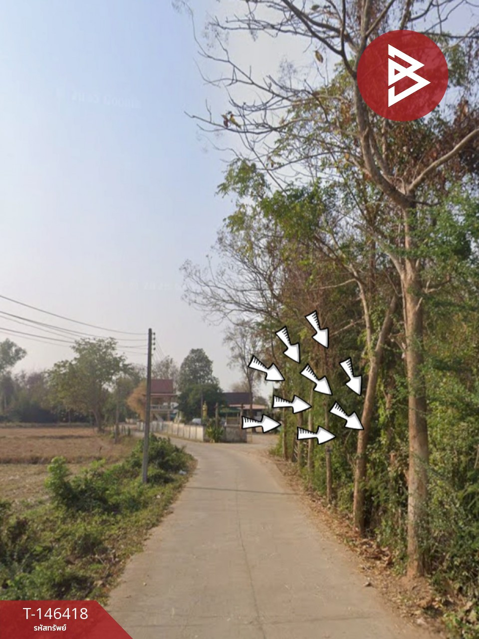 Land for sale, area 2 rai 23.1 sq m, Lom Kao, Phetchabun, potential location near Lom Kao Pittayakhom School. – รูปที่ 4