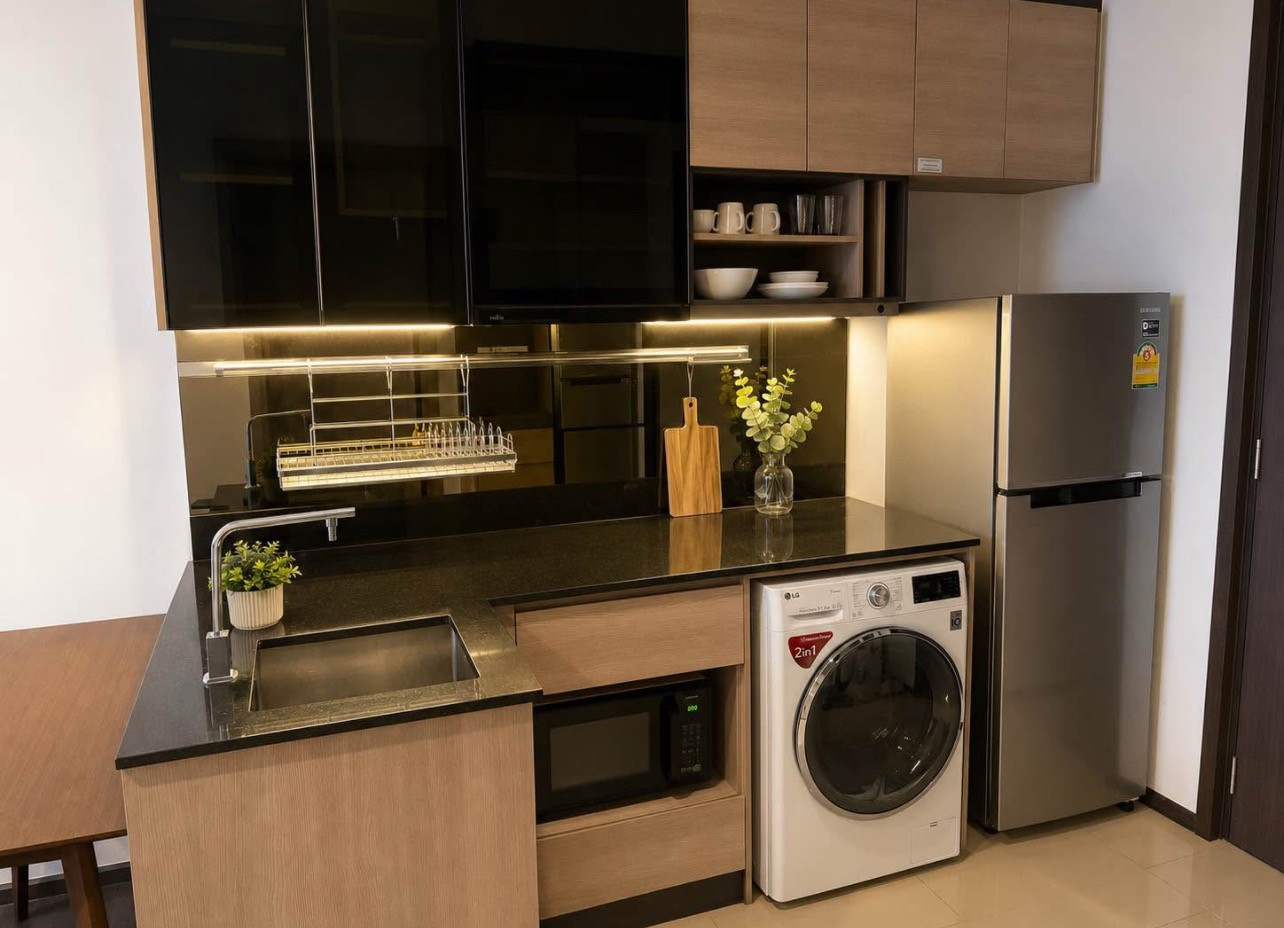For Rent📍the line asoke ratchada🛀1bed 1 bath📞0639399665 – รูปที่ 4