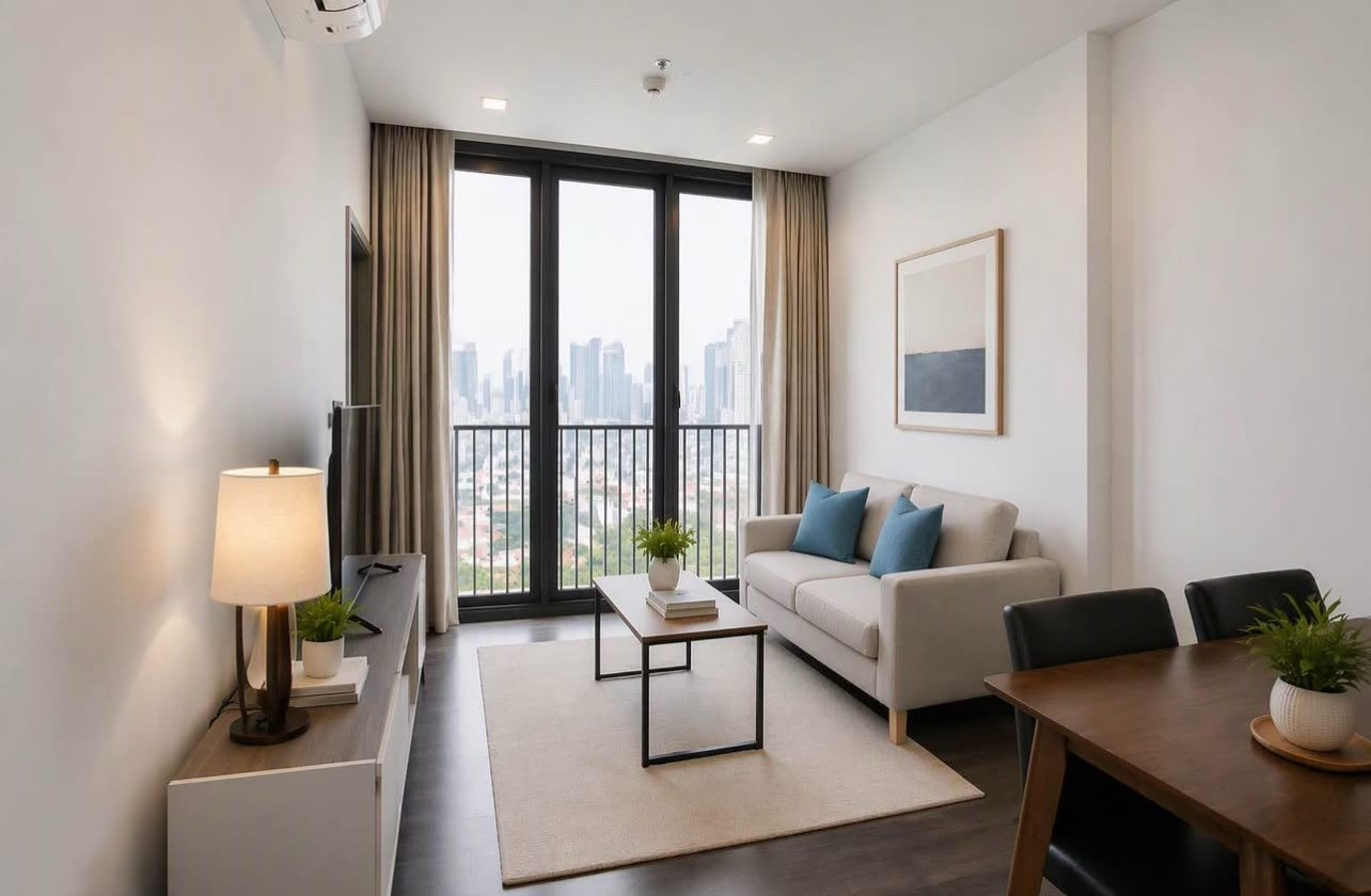 For Rent📍the line asoke ratchada🛀1bed 1 bath📞0639399665 – รูปที่ 2