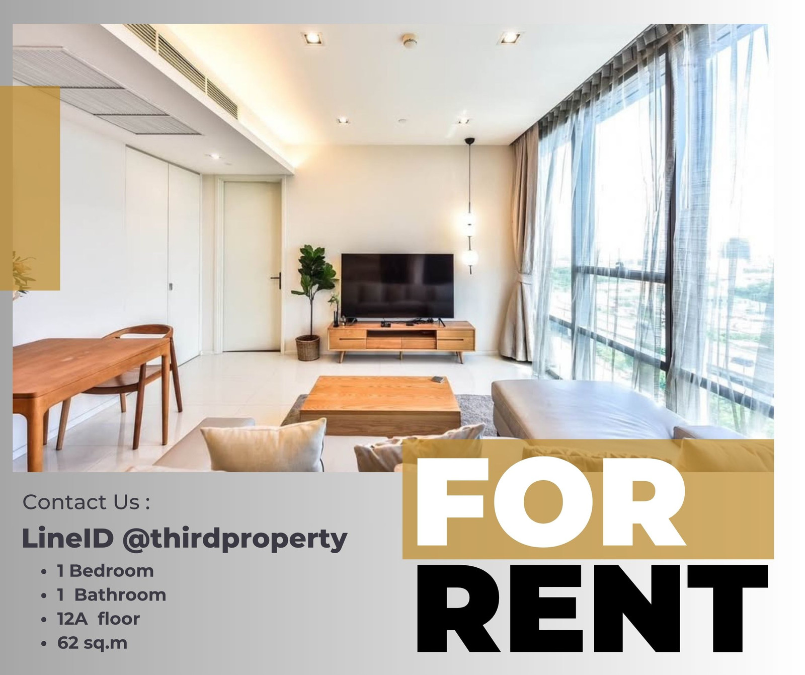 𝐓𝐡𝐞 𝐁𝐚𝐧𝐠𝐤𝐨𝐤 𝐒𝐚𝐭𝐡𝐨𝐫𝐧 ✨ Beautiful room, fully furnished. Ready to move in//Ask for more information at LineID:@thirdproperty