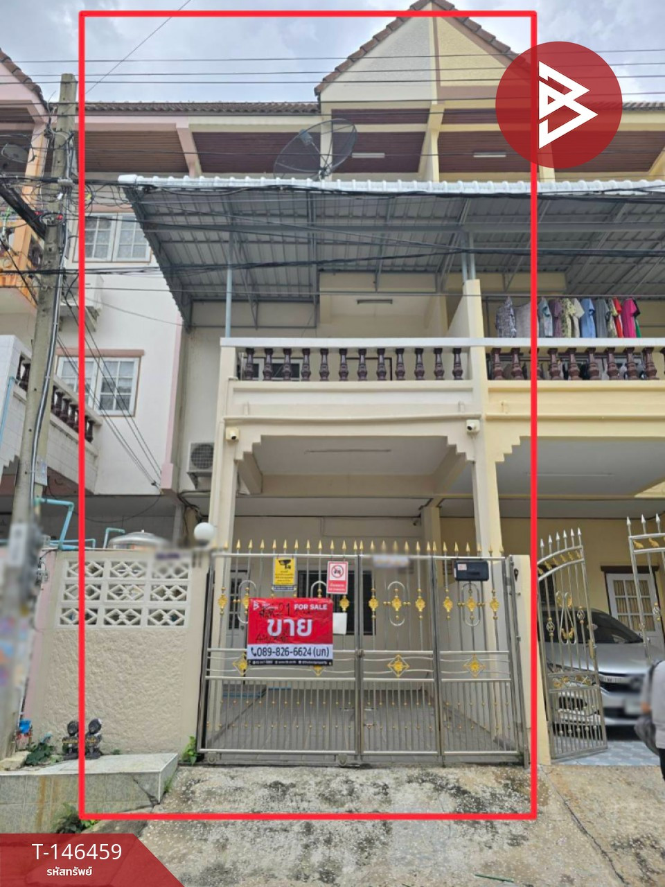 ขายทาวน์เฮ้าส์ 3 ชั้น โครงการบ้านแก้ววิลล่า บางกอกน้อย กรุงเทพมหานคร – รูปที่ 2