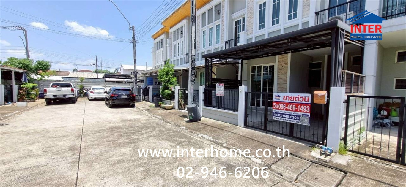 ทาวน์โฮม 2 ชั้น 16.3 ตร.ว. หมู่บ้านโกลเด้น ทาวน์ รามอินทรา-คู้บอน ซอยคู้บอน27 แยก 17 ถนนรามอินทรา ถนนเลียบคลองสอง เขตบางเขน กรุงเทพมหานคร – รูปที่ 3