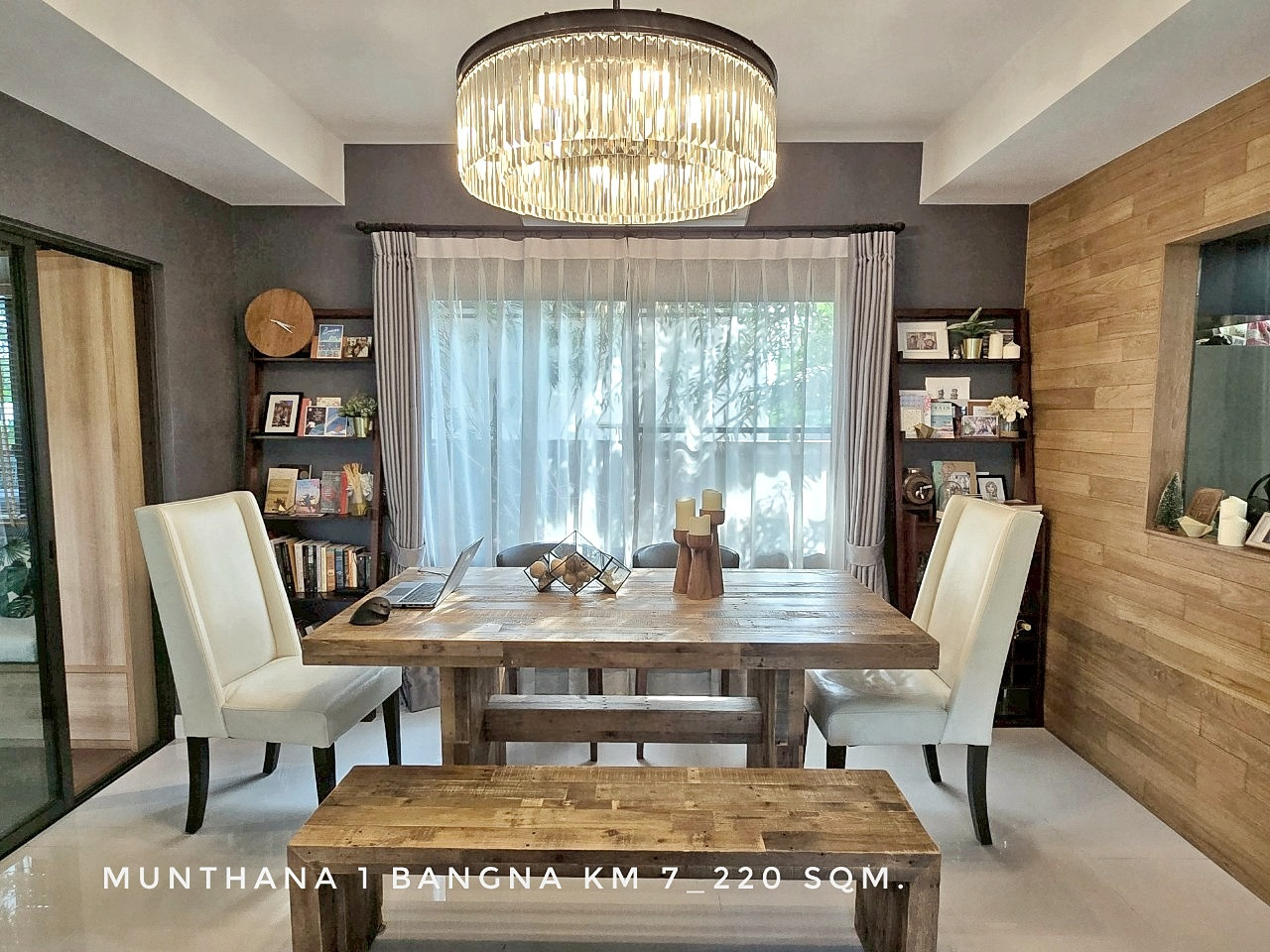 🎉🎉For RENT-Single house, Munthana Bangna km.7, with pet friendly easy travel around inbound and outbound near Mega-Bangna