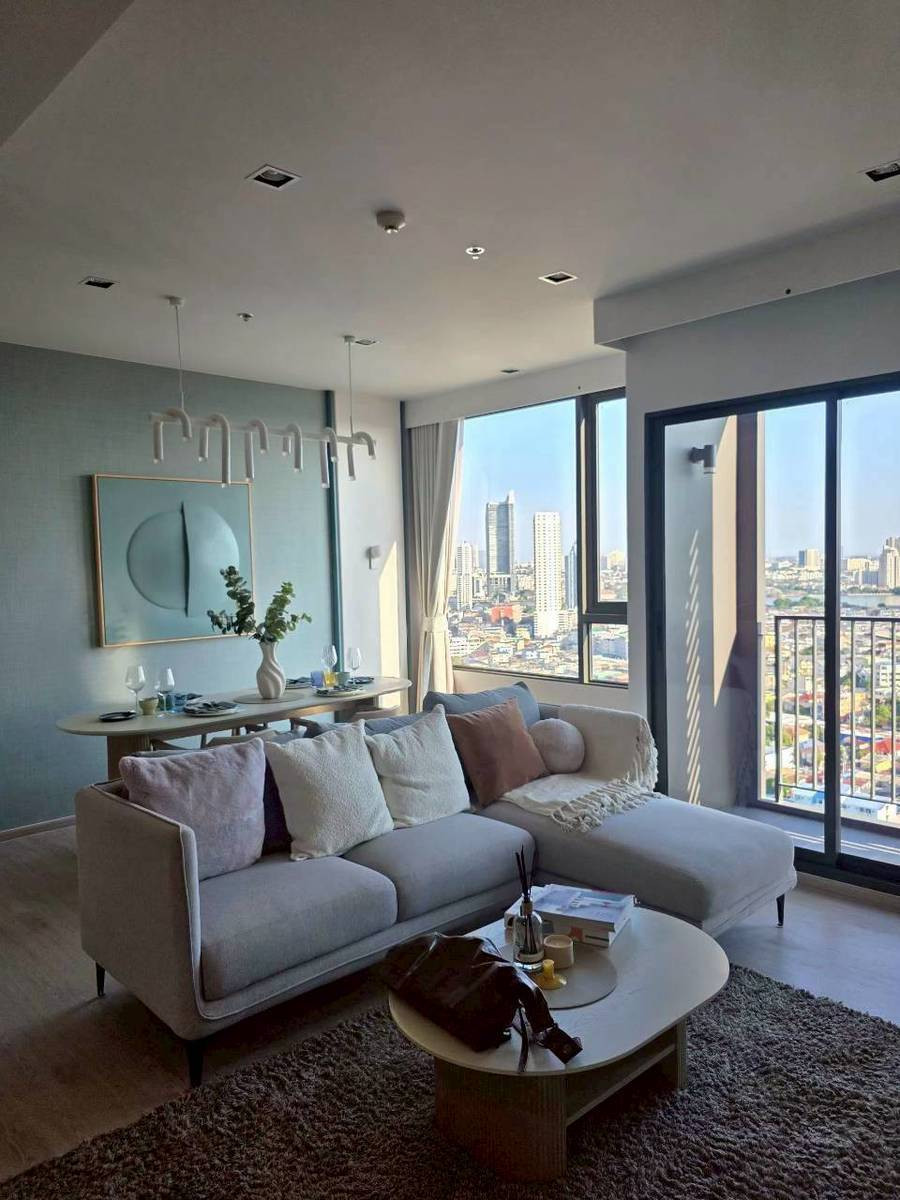 High-Floor 2-Bedroom Condo with City View | Reference Wongwian Yai – รูปที่ 4