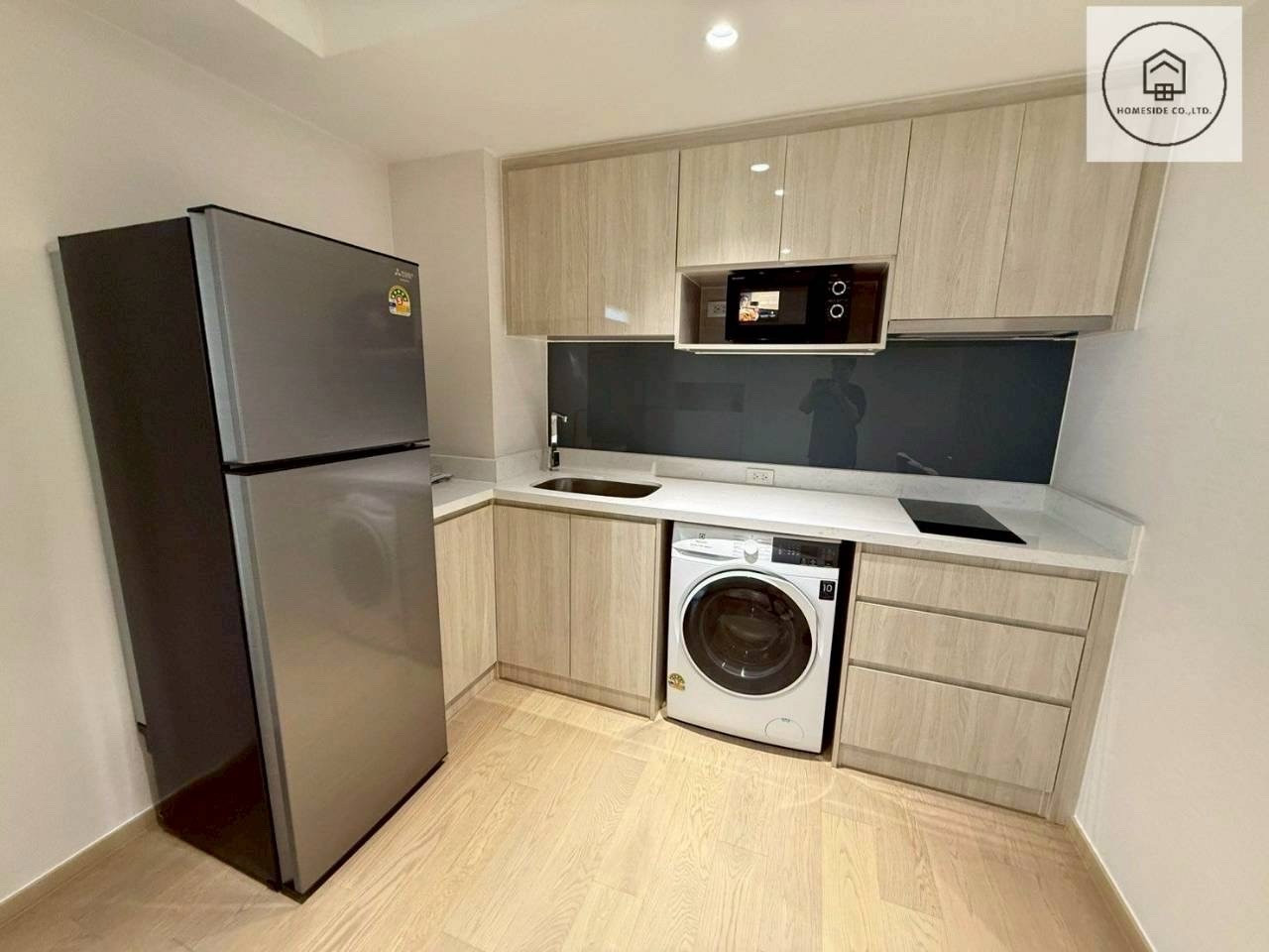 🏬 ห้องใหม่..ให้เช่า‼️ Runesu thonglor5 (รูเนะสุ ทองหล่อ5) 1Bed 1Bath 43 sq.m.  ชั้น4-7 + Bathtub 🛁 มี 5 ห้อง 🔥  – รูปที่ 4