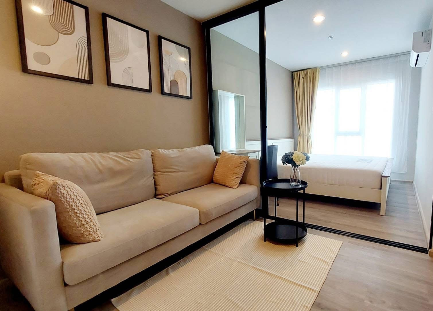 ให้เช่า Regent Home Bangna คอนโดติด BTS บางนา 350 เมตร | 1 ห้องนอน 28 ตร.ม. | ชั้น 17 | พร้อมอยู่