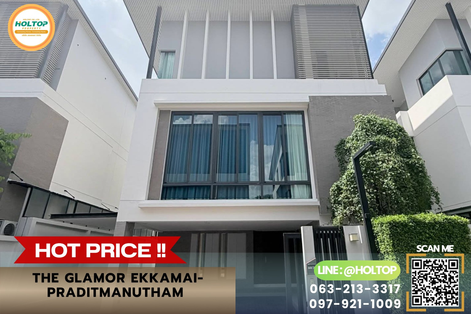 #R10672 🎉 250769 House for rent The Glamor Ekkamai-Praditmanutham. #R10672 🎉 250769 House for rent The Glamor Ekkamai-Praditmanutham.
