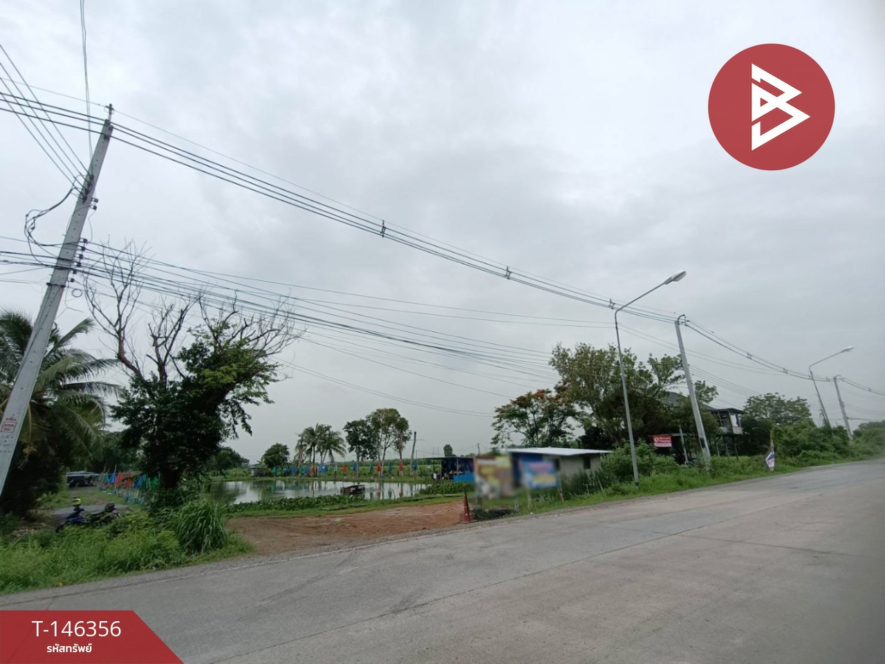 Empty land for sale, Lam Luk Ka Khlong 7, next to the main road, area 24 rai 3 ngan 31.2 sq m, Lam Luk Ka, Pathum Thani. – รูปที่ 4