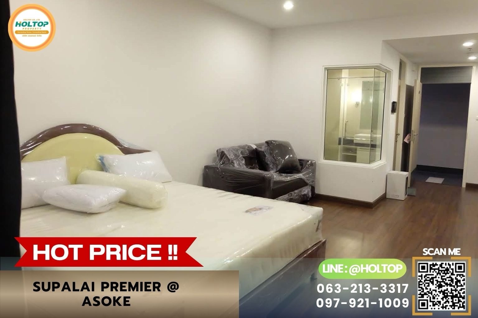 #Z6056💥240769 🔥Condo for rent Supalai Premier @ Asoke