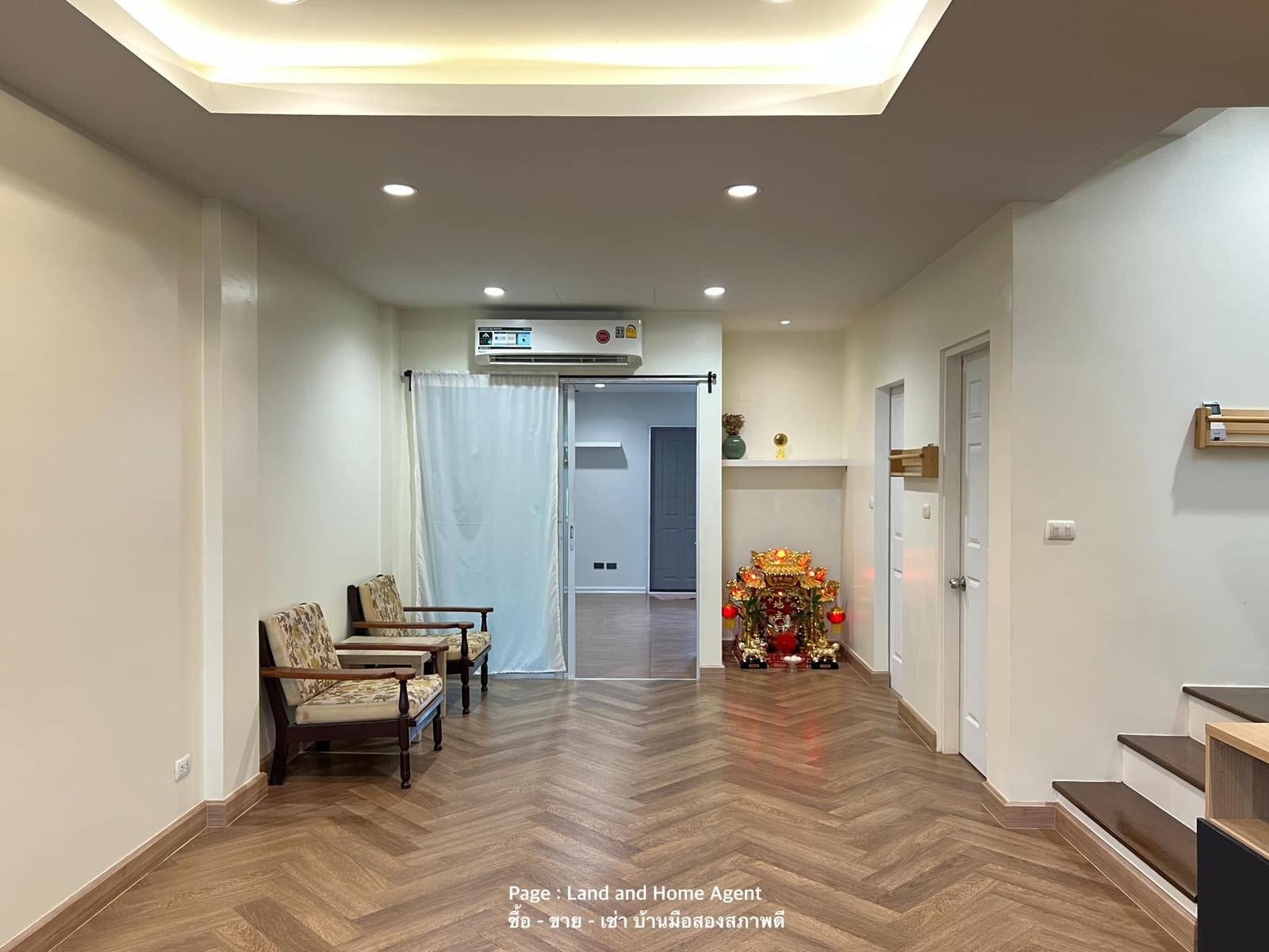 3-story townhouse for sale, Town Plus Theparak, good condition, ready to move in. – รูปที่ 2