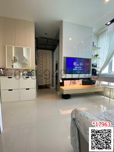 เช่า คอนโด The Sky Sukhumvit ตกแต่งบิ้วอินเตียง 2 ชั้น ตึก A ชั้น 14 ใกล้ BTS อุดมสุข