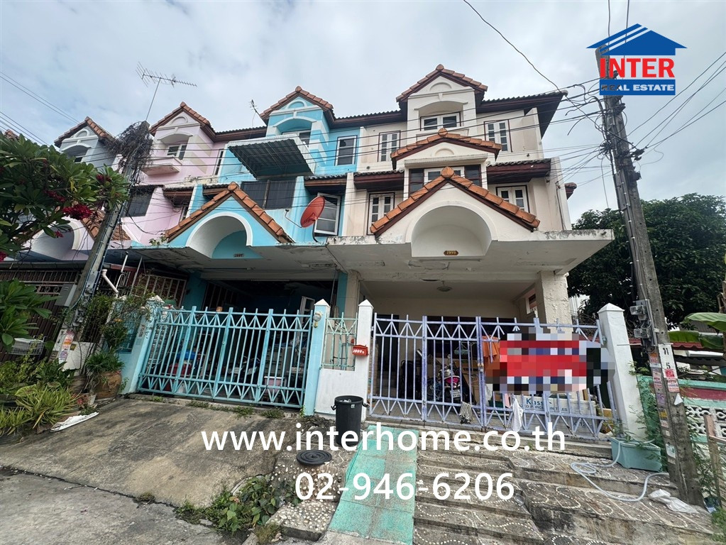 ทาวน์เฮ้าส์ 3 ชั้น 39.7 ตร.ว. หมู่บ้านมั่งมีซิตี้ ซอยกาญจนาภิเษก008 ถนนกาญจนาภิเษก เขตภาษีเจริญ กรุงเทพมหานคร – รูปที่ 3
