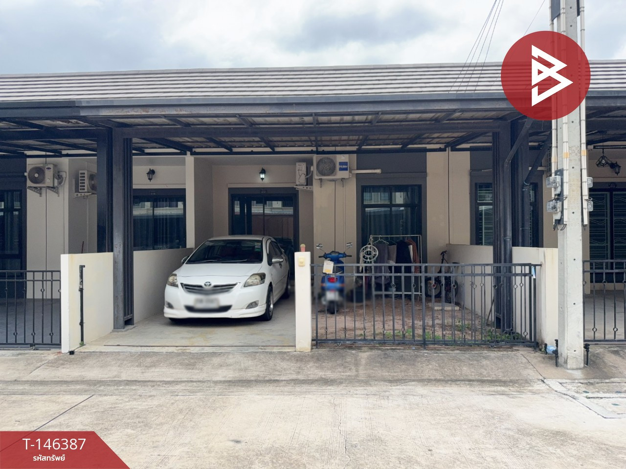 One-story townhouse for sale, area 24.4 sq m, Pluak Daeng, Rayong. – รูปที่ 2