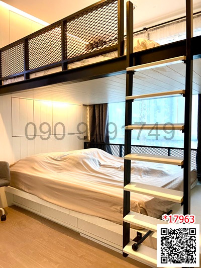 เช่า คอนโด The Sky Sukhumvit ตกแต่งบิ้วอินเตียง 2 ชั้น ตึก A ชั้น 14 ใกล้ BTS อุดมสุข – รูปที่ 3