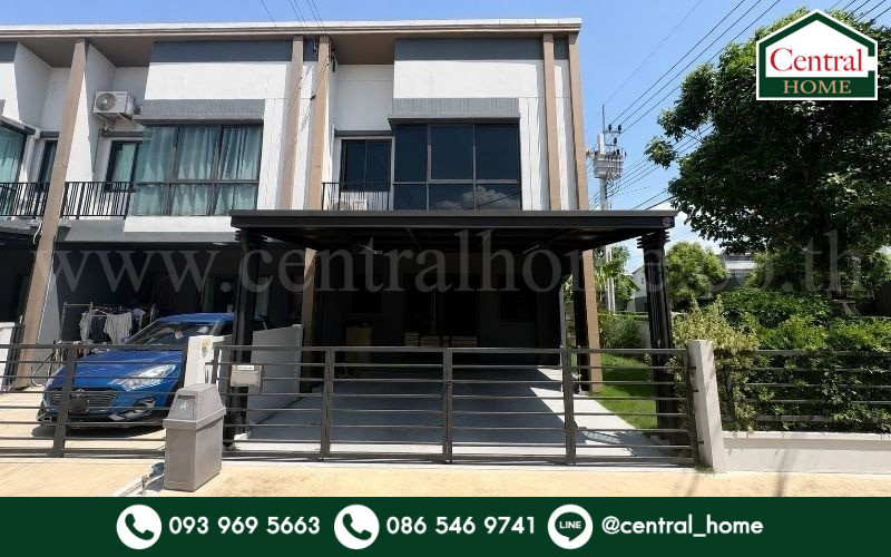 Townhome Pleno Rattanathibet-Bang Yai House for rent, good location Near Central Westgate You can move in immediately. Townhome Pleno Rattanathibet-Bang Yai House for rent, good location Near Central Westgate You can move in immediately.