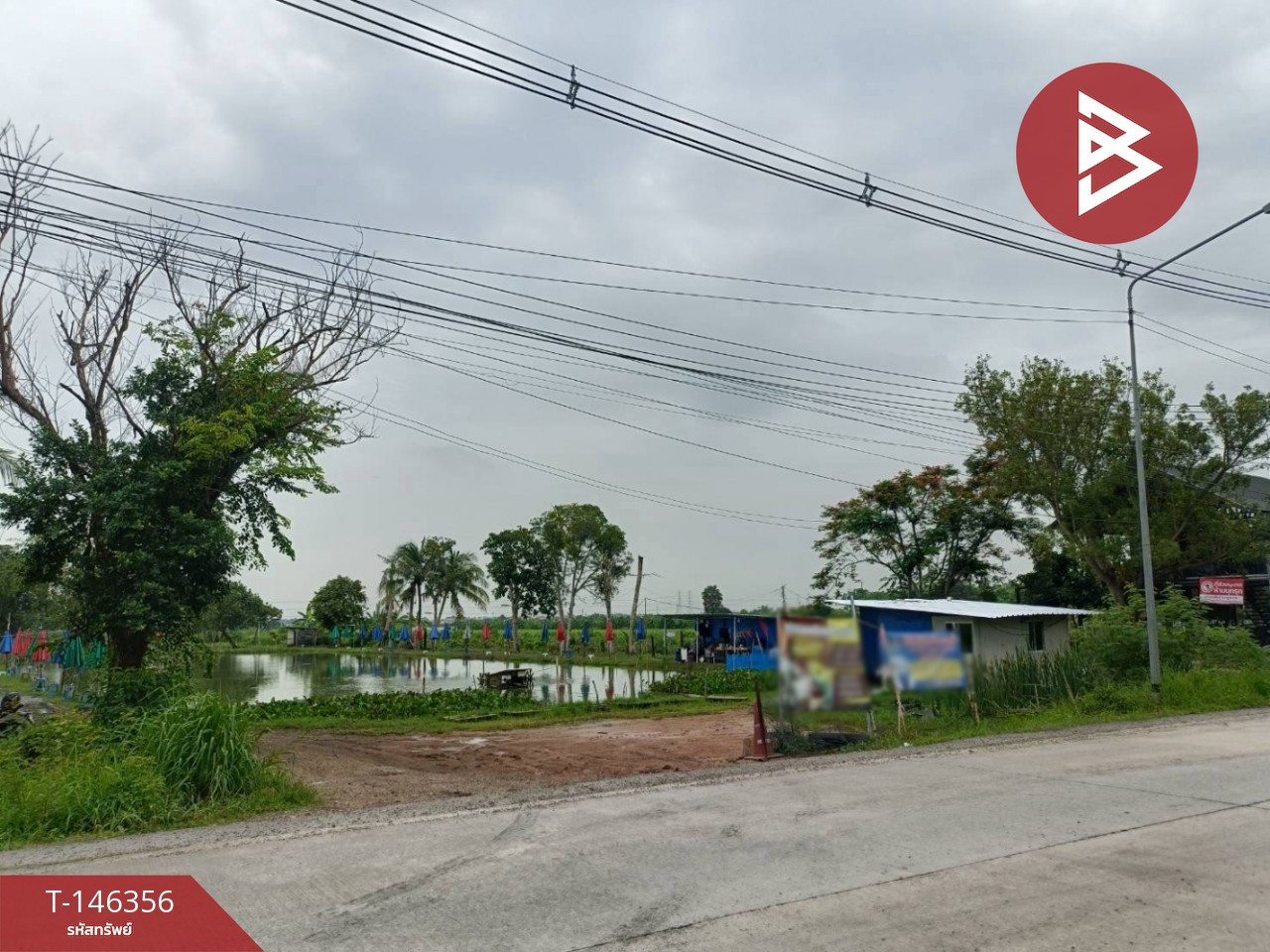 Empty land for sale, Lam Luk Ka Khlong 7, next to the main road, area 24 rai 3 ngan 31.2 sq m, Lam Luk Ka, Pathum Thani. – รูปที่ 3