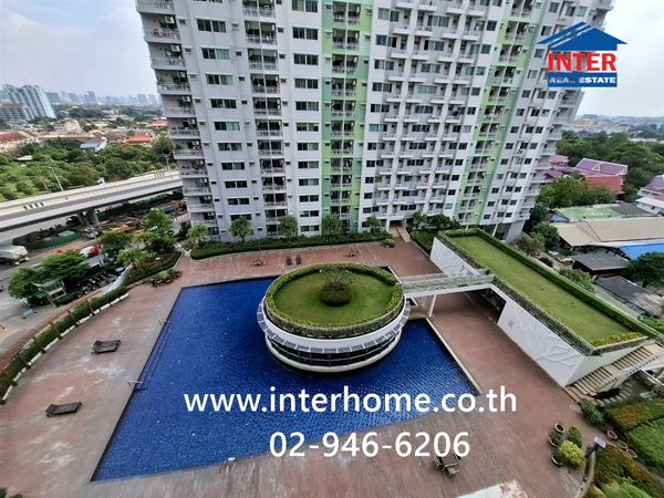 Condominium 34.86 sq m. Supalai Park, Tiwanon Intersection, near Tiwanon Intersection, Tiwanon Road, Nakhon In Road, Pracharat Road, Mueang Nonthaburi, Nonthaburi.