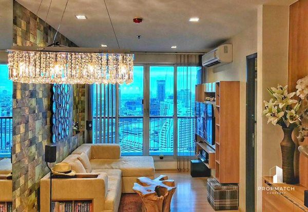 ✨Flash Deal ✨Rhythm Sathorn( 1Bed 1Bath 45SQM.) พร้อมอยู่ ! เพียง  7,700,000 บาท Tel.0981315848 @propmatch
