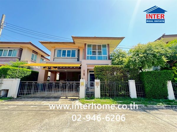 บ้านเดี่ยว 2 ชั้น 54.2 ตร.ว. หมู่บ้านบุราสิริ งามวงศ์วาน-ประชาชื่น ใกล้วัดบัวขวัญ ถนนงามวงศ์วาน ถนนประชาชื่น เมืองนนทบุรี นนทบุรี