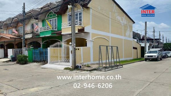 ทาวน์เฮ้าส์ 2 ชั้น 18.4 ตร.ว. หมู่บ้านมนวดี ซ.17 ซอยวัดลาดปลาดุก ถนนกาญจนาภิเษก บางบัวทอง นนทบุรี