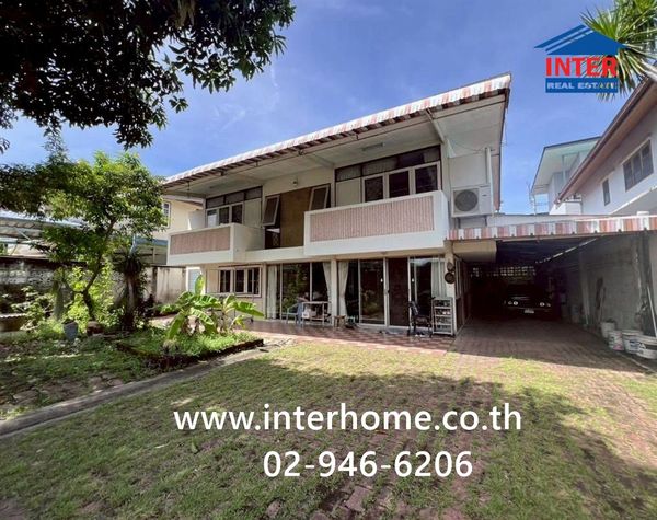 2-story detached house, 101 sq m. Detached house near MRT Lat Phrao 71, Central Eastville. Soi Sangkhomson 16, Lat Phrao Road, Pradit Manutham Road, Bang Kapi District, Bangkok