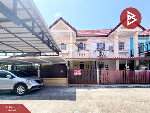Corner townhouse for sale Lapawan Village 12, Bang Bua Thong, Nonthaburi, ready to move in.