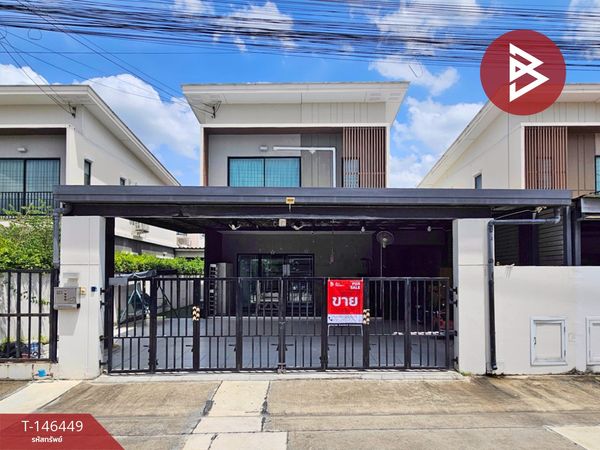 Semi-detached house for sale, The Connect 44 Village, Kanchana-Kantana (The Connect 44), Nonthaburi.