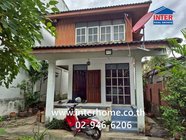 2-story detached house, 60 sq m, near BTS Wongwian Yai. Soi Krungthonburi 4, Intersection 17 (Soi Watthana), Krungthonburi Road Somdet Phra Chao Taksin Road, Charoen Nakhon Road, Khlong San District, Bangkok
