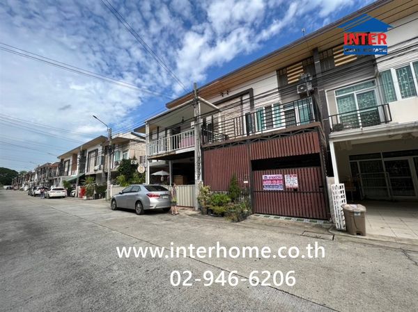 Townhouse, 2 floors, 20.6 sq m, Gusto Village, Townhome, Ramkhamhaeng, Soi Rat Phatthana 3-5 (Soi Miss Teen), Ramkhamhaeng Road, Rat Phatthana Road, Saphan Sung District, Bangkok.