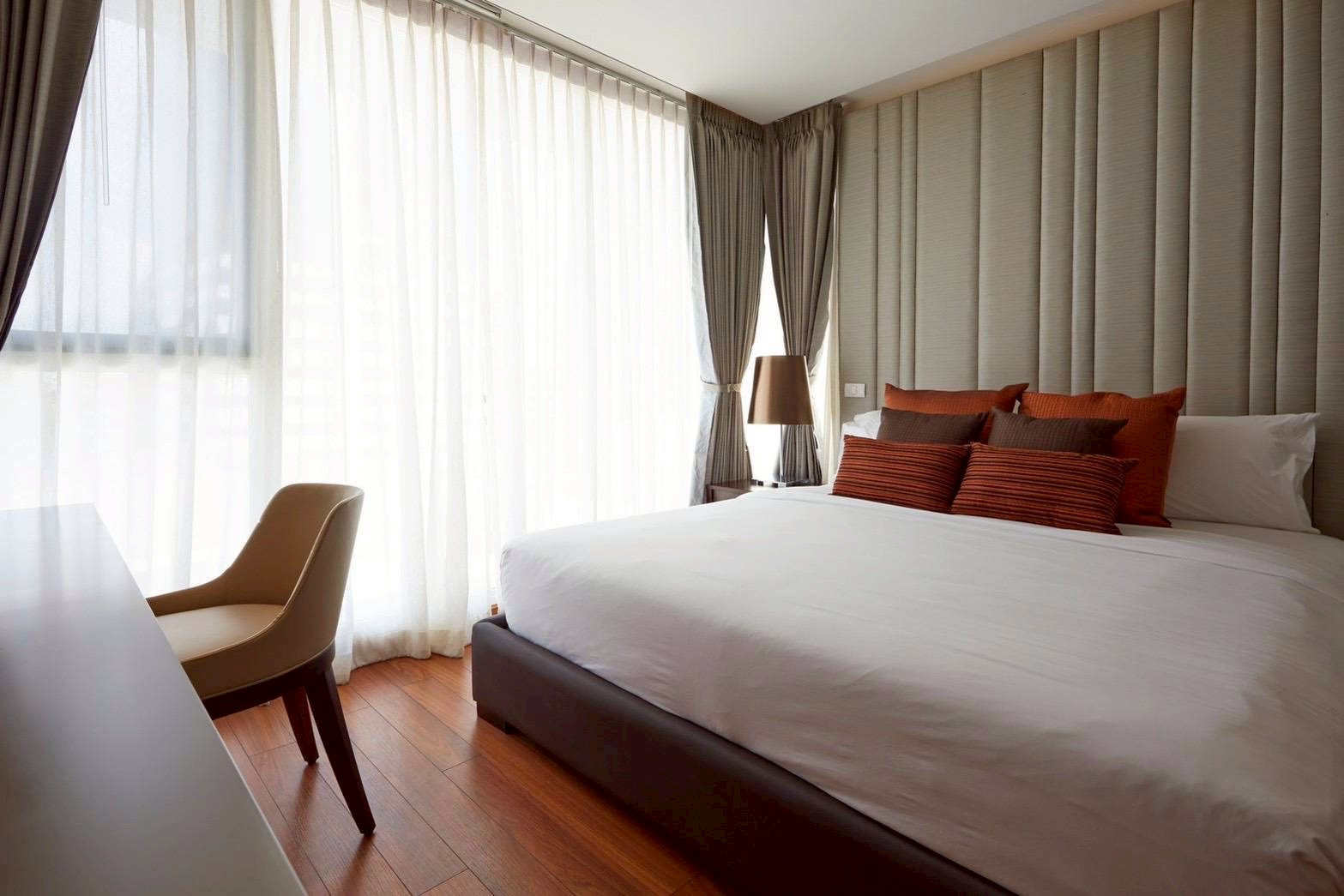 ให้เช่า คอนโด The Residence @61 ทองหล่อ ขนาด 72 ตร.ม. 2 ห้องนอน 1 ห้องน้ำ พร้อมห้องทำงาน ตกแต่งครบ พร้อมแม่บ้าน 3 ครั้ง/สัปดาห์ ใกล้ BTS เอกมัย 75,000 บาท/เดือน – รูปที่ 2