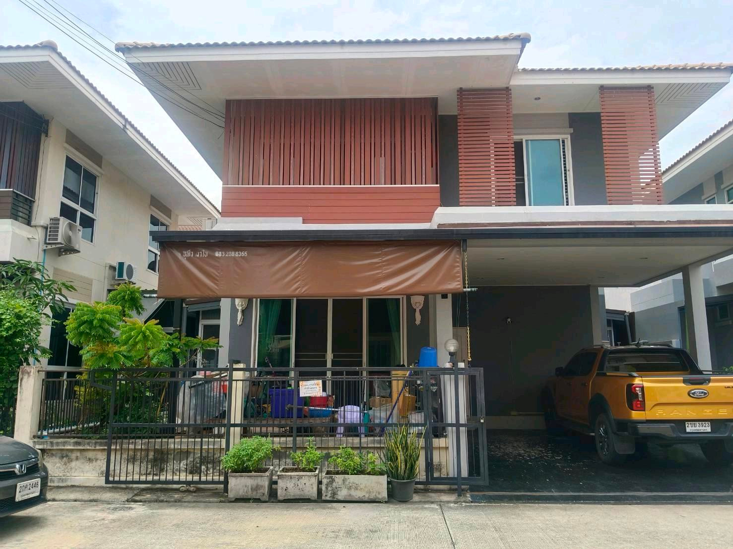 Semi-detached house for sale, Phatthana Siri, The Pride, Ramindra Ring Road. Along Khlong Song Road, Khlong Sam Wa District, Bang Chan, Bangkok Semi-detached house for sale, Phatthana Siri, The Pride, Ramindra Ring Road. Along Khlong Song Road, Khlong Sam Wa District, Bang Chan, Bangkok