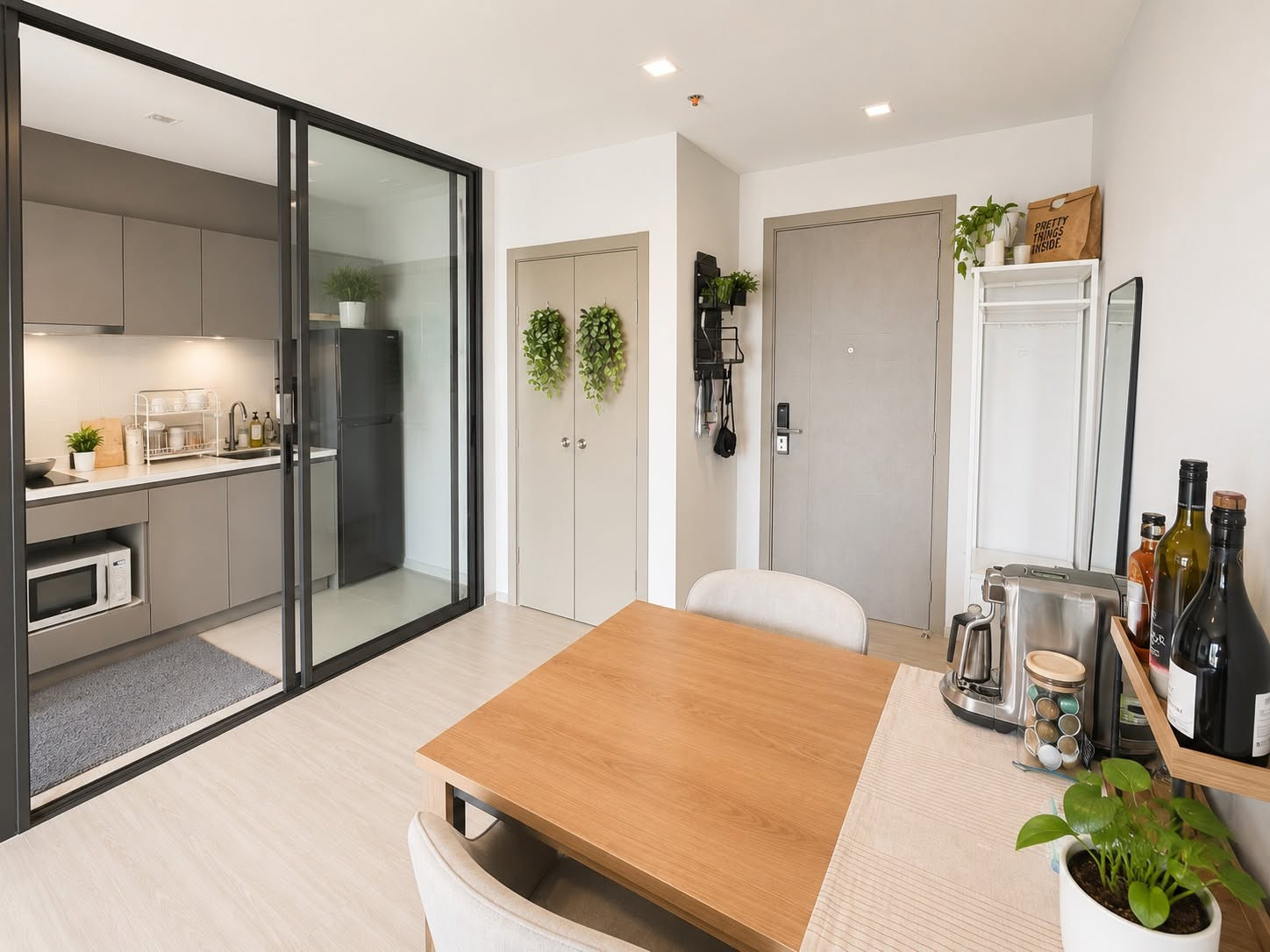 Life Asoke for rent 54.5 sqm 2 beds 2 baths 35,000 per month  – รูปที่ 2