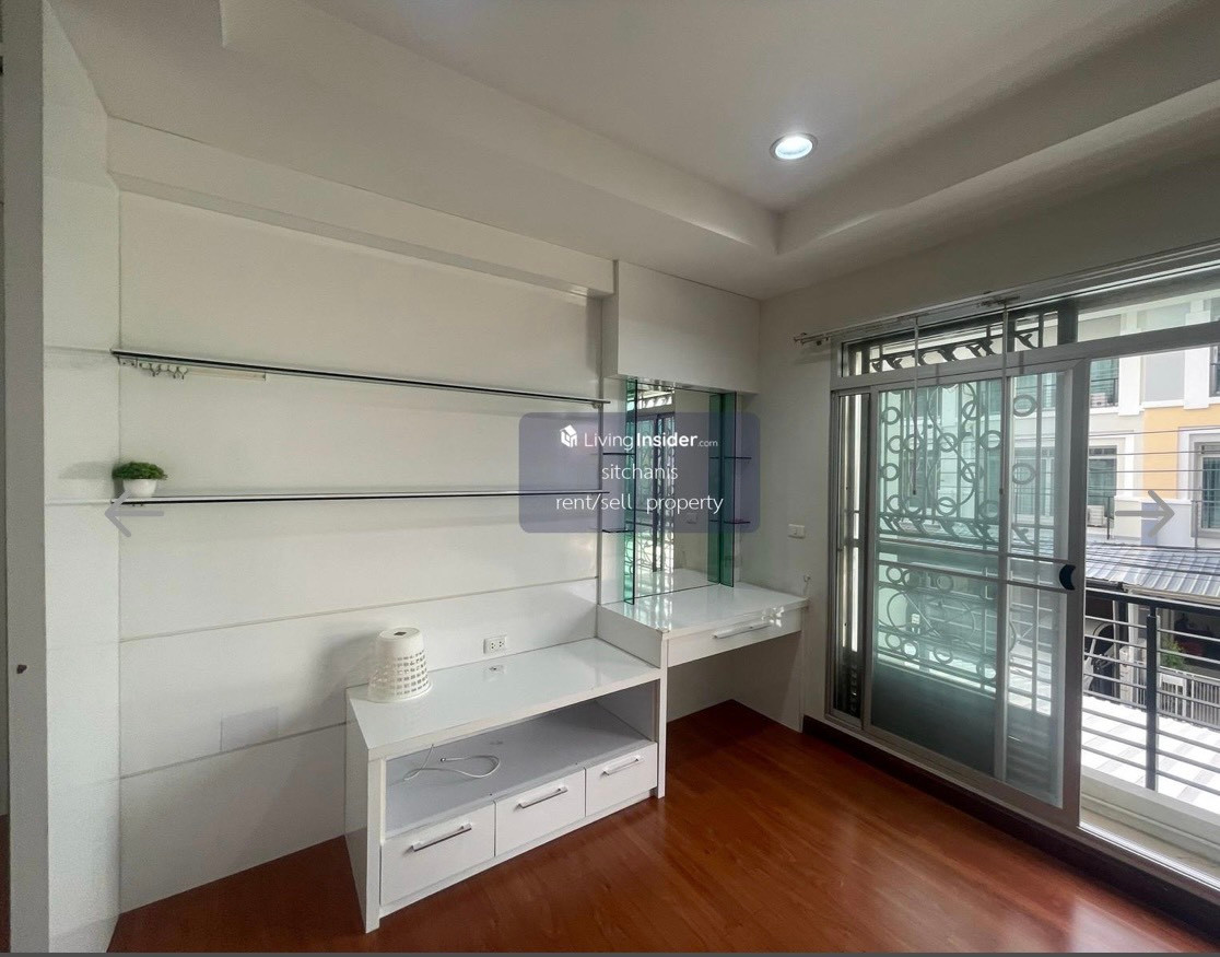 For rent, Baan Klang Muang Sathorn-Taksin 1, townhome, 3 floors, 20 square meters, near BTS Wutthakat. – รูปที่ 3
