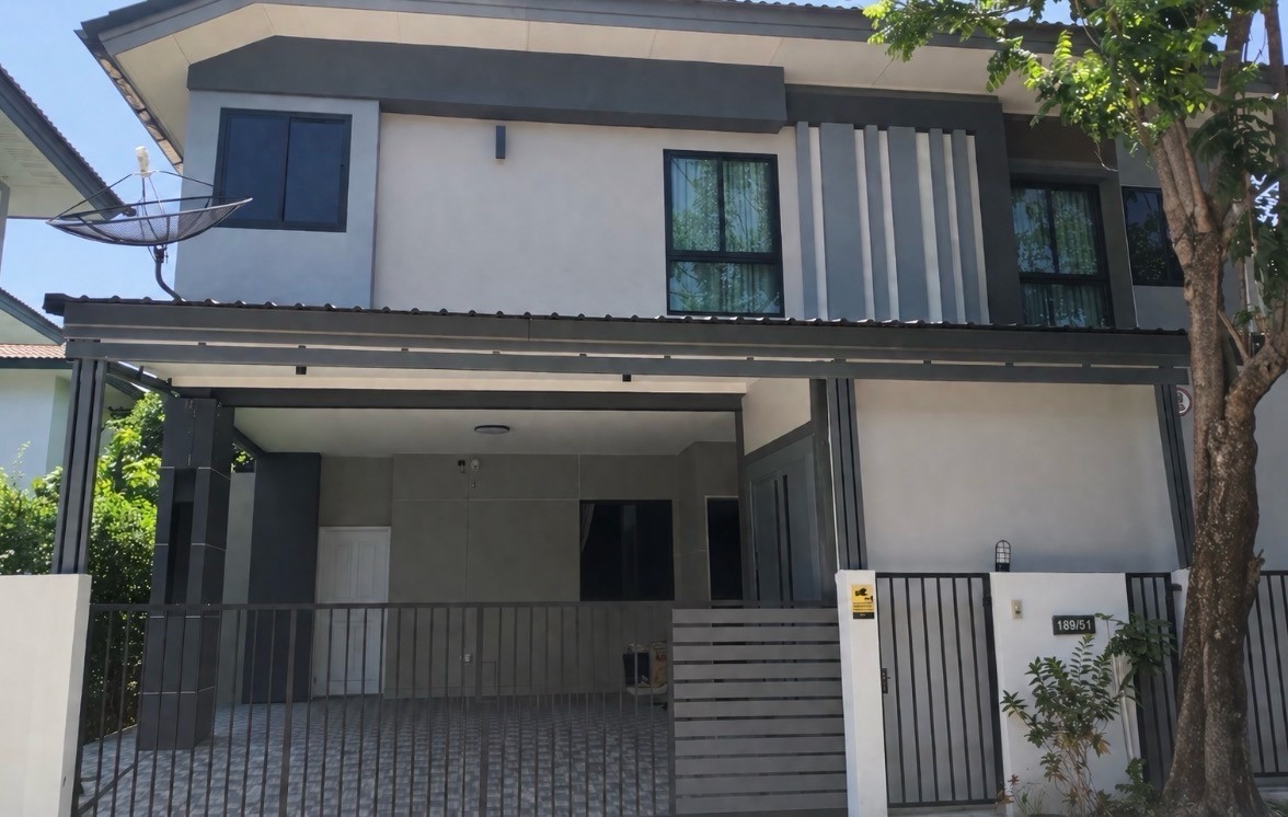 For Rent: 2-Storey Detached HouseProject : Serene Tha Kham – Rama 2