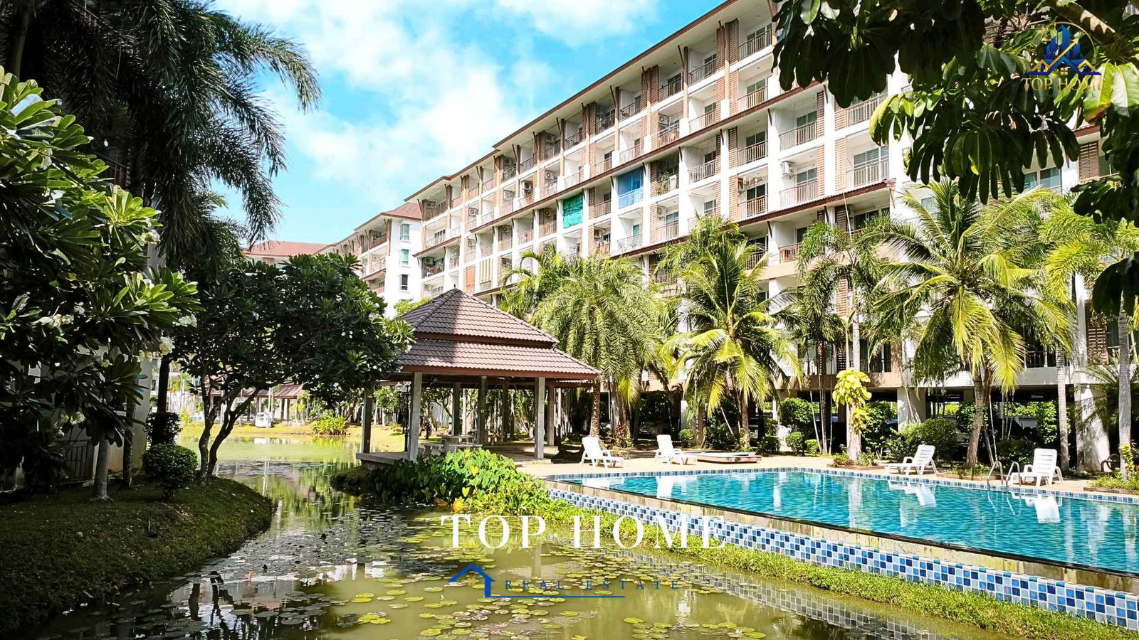 🔥ขายด่วน! AD Bang Saray Lake & Resort คอนโดใกล้หาดบางเสร่ ห้องวิวภูเขา บรรยากาศรีสอร์ท – รูปที่ 4