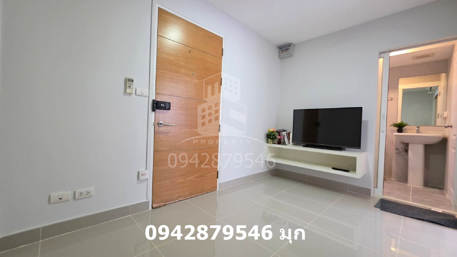 ขาย maple รัชดา 19 ชั้น 3 ขนาด 28.18 ตรม 1 Bed room ทำพื้นห้องใหม่เป็นกระเบื้องแล้ว – รูปที่ 2