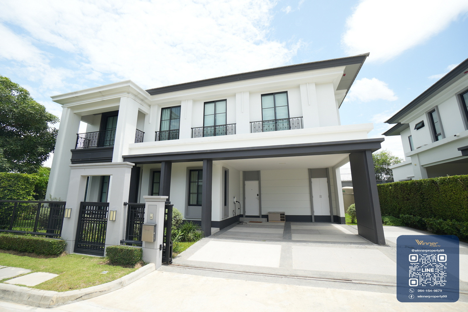 A69146h-Luxury detached house Setthasiri Chaengwattana–Prachachuen 2 With guest house 115 sq m -325 sq m- Impact Muang Thong Central Chaengwattana