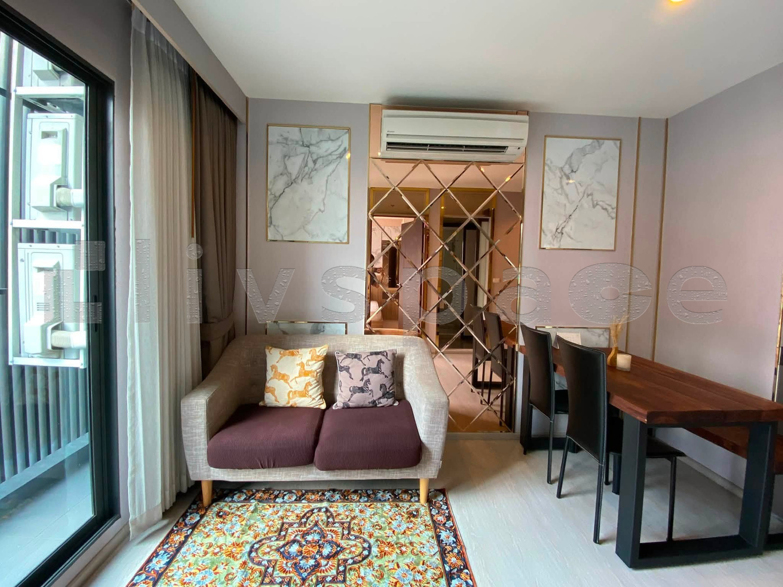 ▚ LL192ツ ให้เช่า: RHYTHM Asoke 1 2 ห้องนอน 42ตร.ม. ห้องมุม มีระเบียง วิวไม่บล็อก ราคาดีที่สุดในตลาด✨ – รูปที่ 2