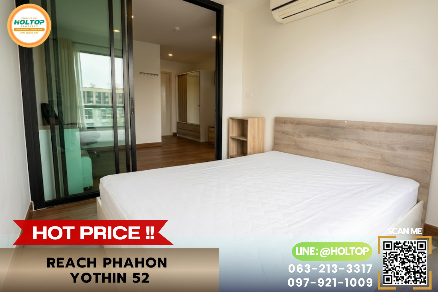 #E1156💕270769ให้เช่าคอนโด REACH Phahon Yothin 52 #E1156💕270769ให้เช่าคอนโด REACH Phahon Yothin 52