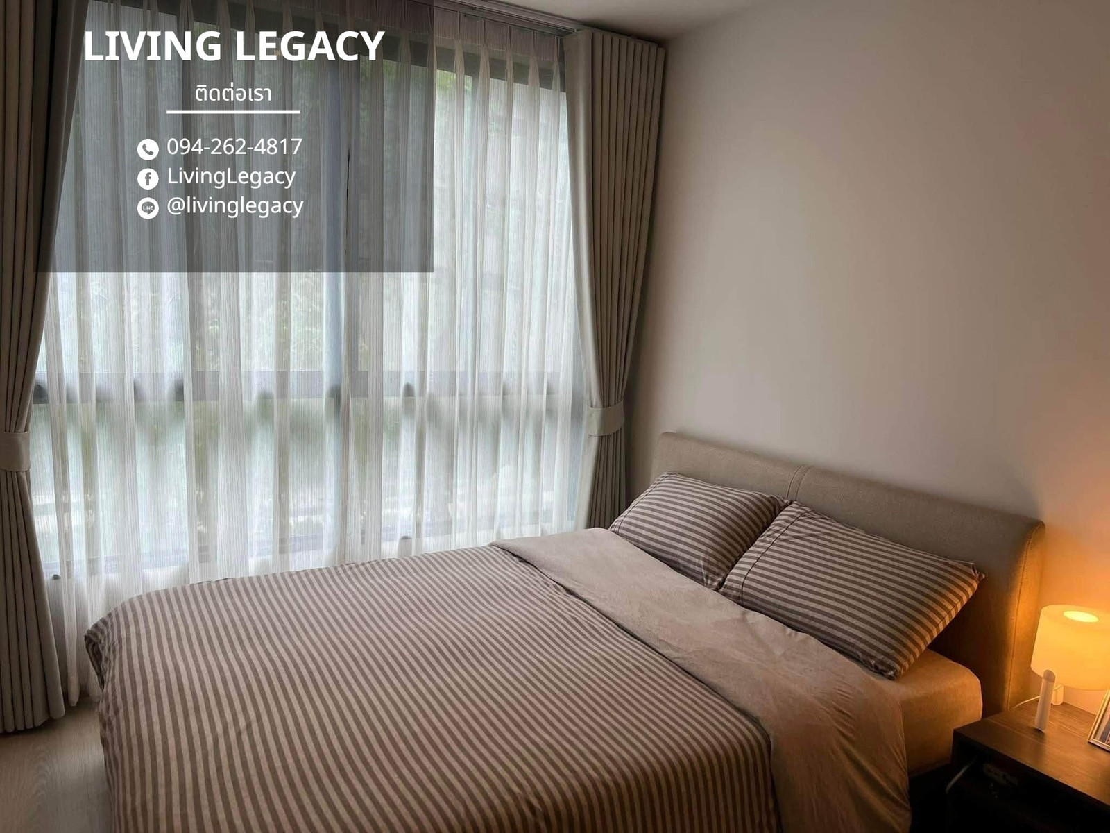 TITJ3K เช่าด่วน Elio Del Nest Udomsuk 1 นอน 34 ตร.ม. | ชั้น 2 | 17,900 บาท/เดือน | LINE: @livinglegacy – รูปที่ 2