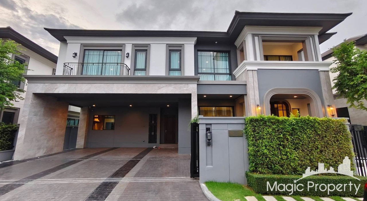 3 Bedroom Luxury Single House For Sale in Grand Bangkok Boulevard Krungthepkreetha, Khlong Sam Prawet, Lat Krabang, Bangkok