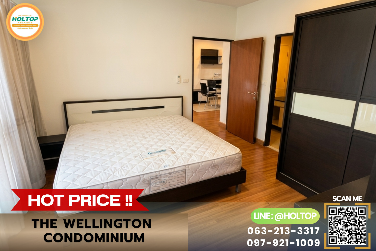 #E1173💕270769ให้เช่าคอนโด  The Wellington Condominium Ramkhamhaeng40