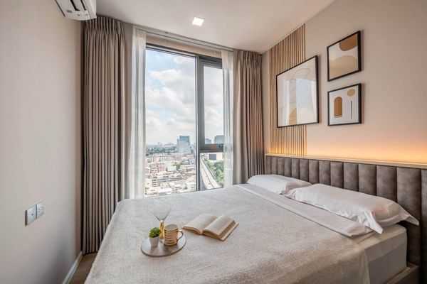 🏙️ ✨ For rent Modiz Rhyme Ramkhamhaeng | New room, high floor, ready to move in ✨