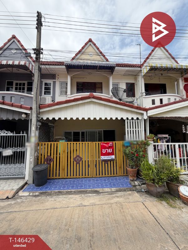 Townhouse for sale Wiset Suk Nakhon Village 19, Phase 1, Phanthai Norasing, Samut Sakhon