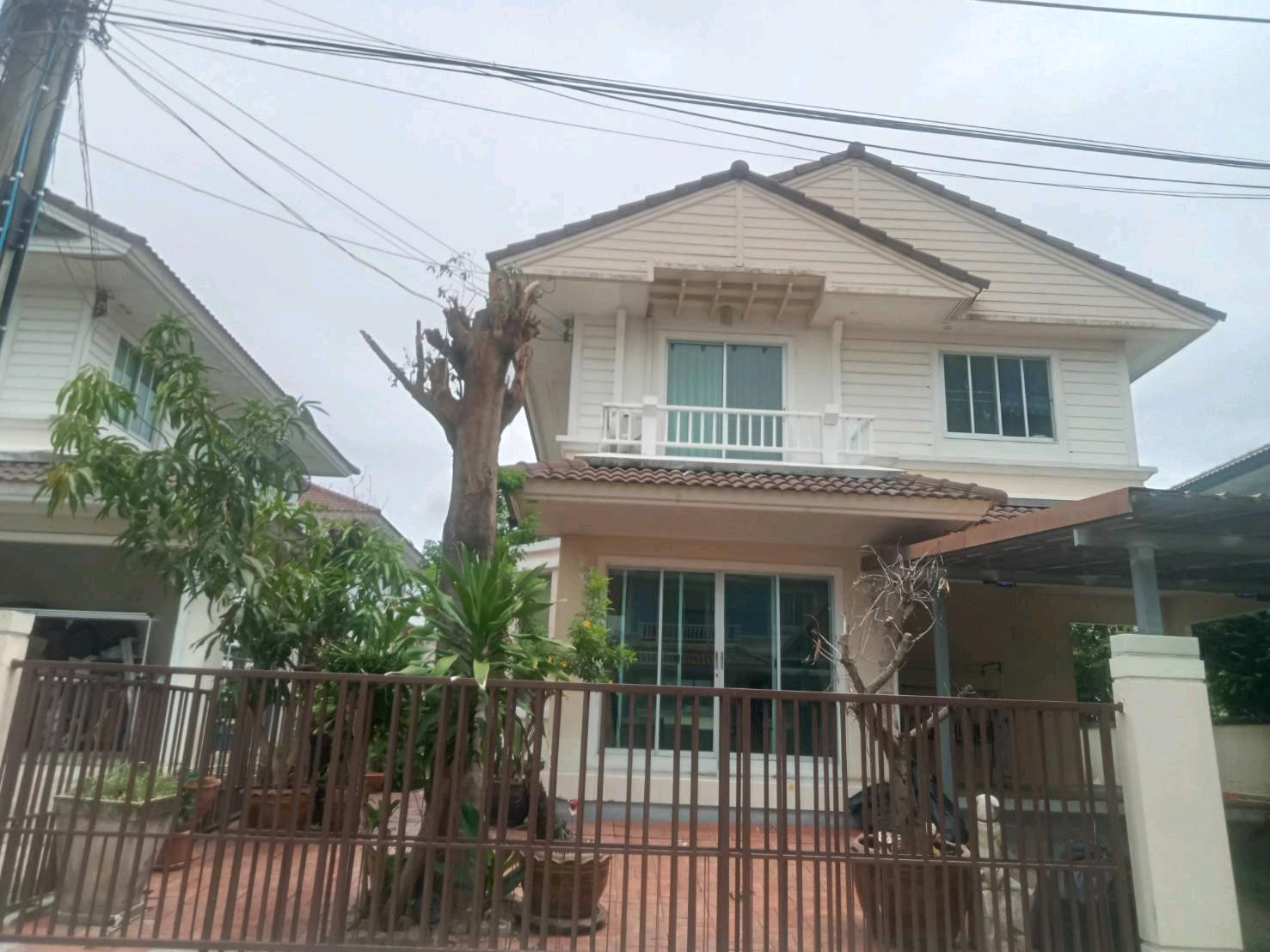 Single house for rent Chaiyaphruek Village, Bangna 2, rental price 18,000 baht/month