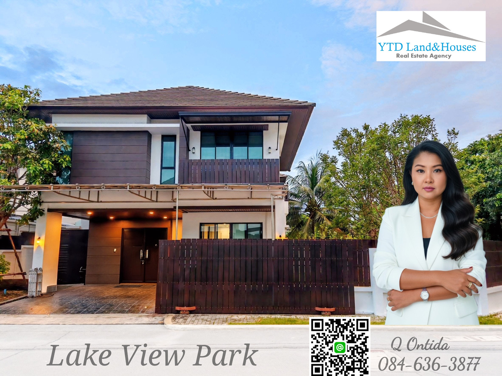House for Sale/Rent at Lakeview Park, Beautiful garden house, first house on the corner, near the front guardhouse (very secure) Fully furnished Listing No: YT01-2574 House for Sale/Rent at Lakeview Park, Beautiful garden house, first house on the corner, near the front guardhouse (very secure) Fully furnished Listing No: YT01-2574