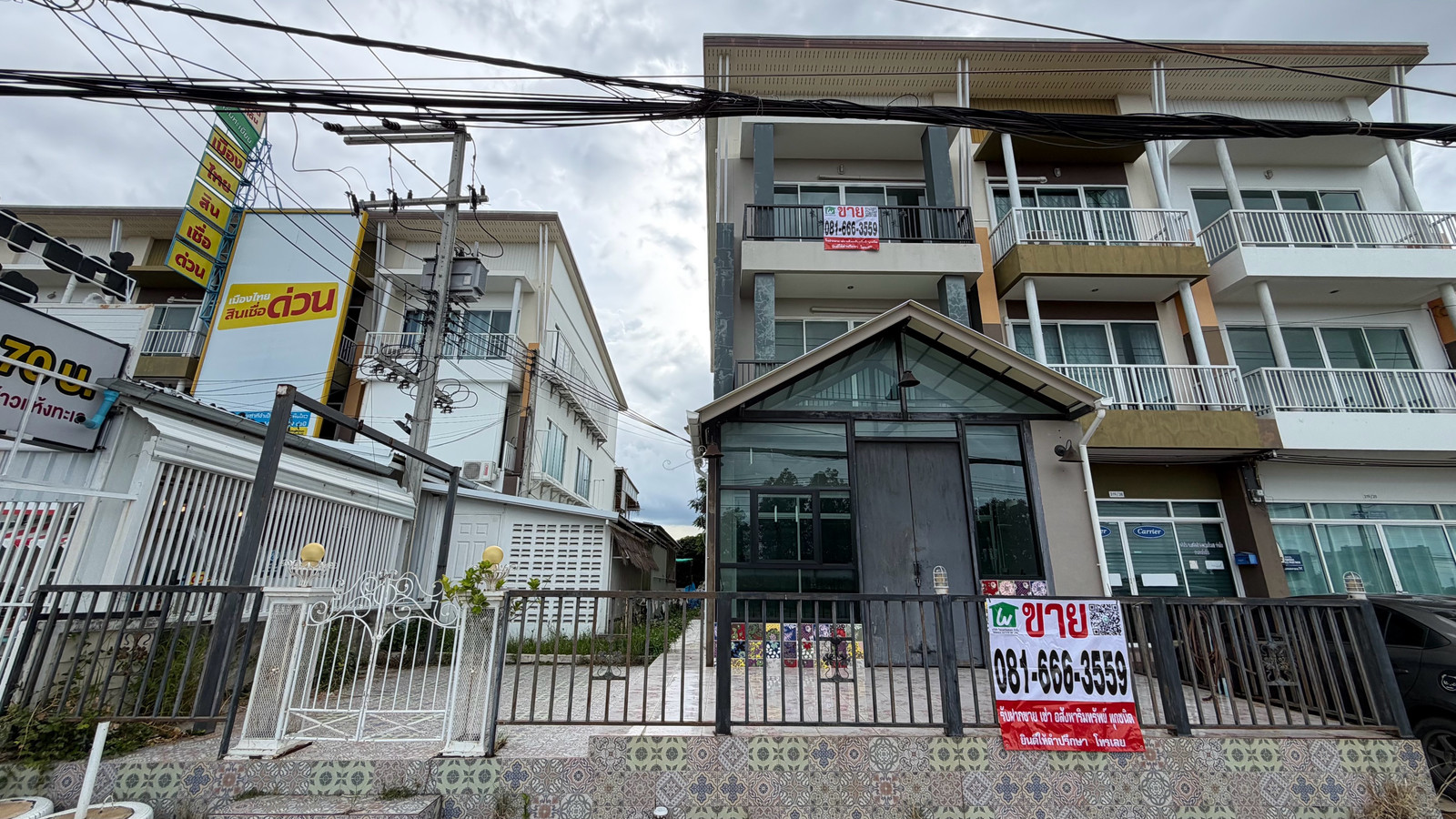 ขาย อาคารพาณิชย์ติดถนนเพชรเกษม ชะอำ หลังใหญ่ 38 ตรวา . ใกล้ร้านขนมปังฝรั่งเศษ – รูปที่ 2