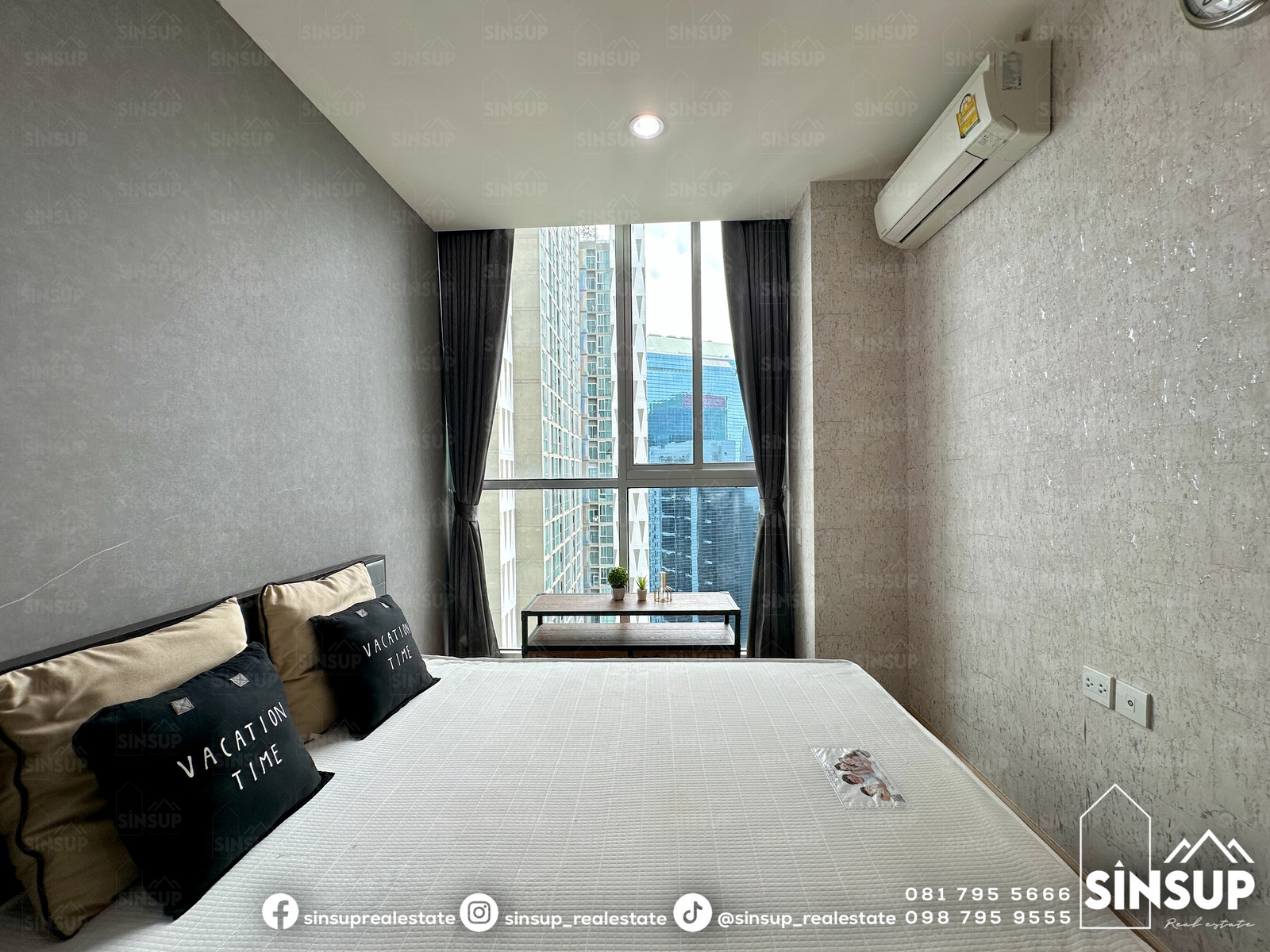 🌆 ให้เช่า 𝐍𝐨𝐛𝐥𝐞 𝐑𝐞𝐯𝐨𝐥𝐯𝐞 𝐑𝐚𝐭𝐜𝐡𝐚𝐝𝐚 | ห้อง Combine 2 ห้องนอน ขนาดใหญ่ 52 ตร.ม. ใกล้ MRT ศูนย์วัฒนธรรม ที่จอดรถ 2 คัน – รูปที่ 4