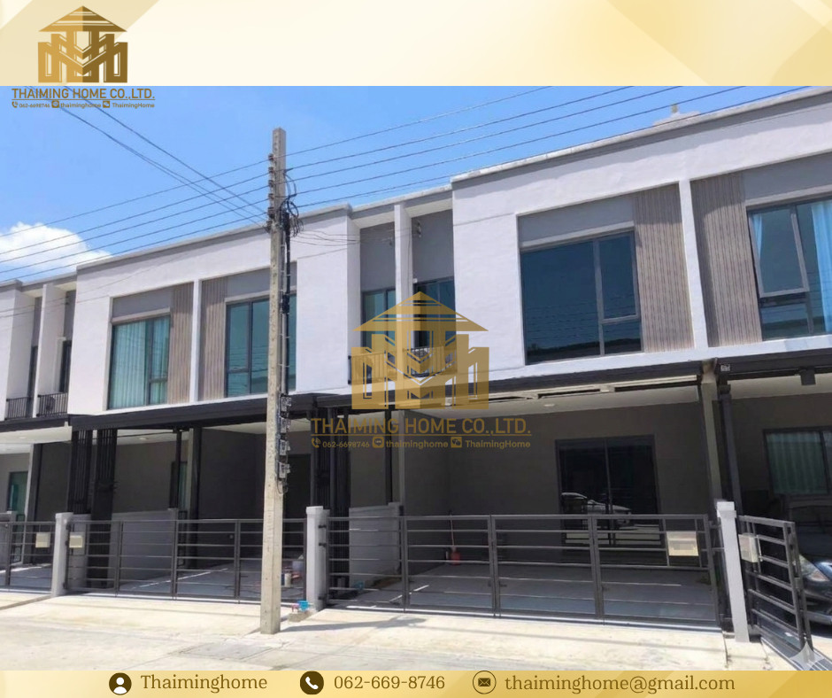ให้เช่าบ้านโครงการ Pleno Sukhumvit bangna 3 ขนาด 110 ตรม. บางพลี สมุทรปราการ [TH5-5426]
