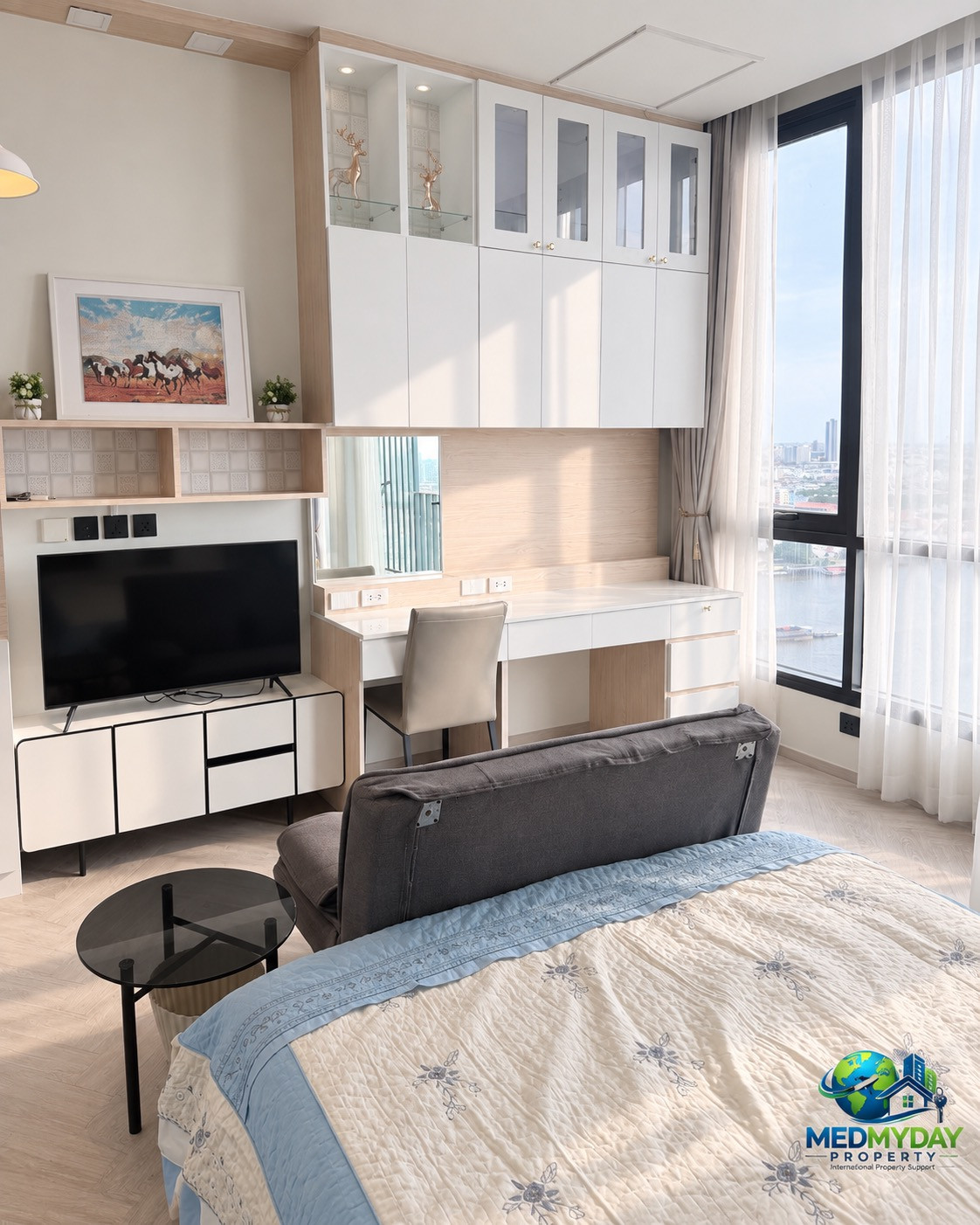 ให้เช่า Chapter Charoennakhon Riverside ชั้น 22 26 ตรม. ราคา 17,000 บาท | LINE @081mrzsz – รูปที่ 3
